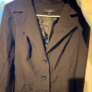 A. Byer Women's Classic Black Suit Jacket